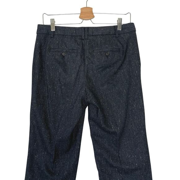 Talbots Windsor Womens Tweed Dress Pants Straight Wide Leg Careerwear Size 4 - Picture 3 of 10
